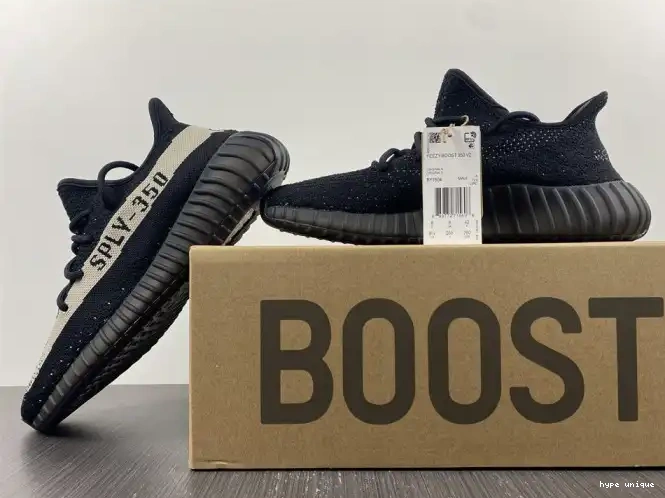 hype White V2 Adidas Black Boost 350 Yeezy Core BY1604 0531